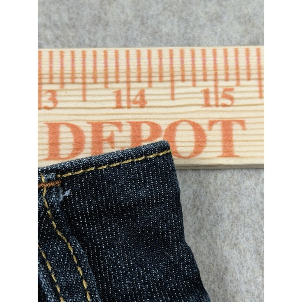 Mix It Women's Dark WashJeans Stretch Mid Rise Size 6 Petite - Picture 6 of 9